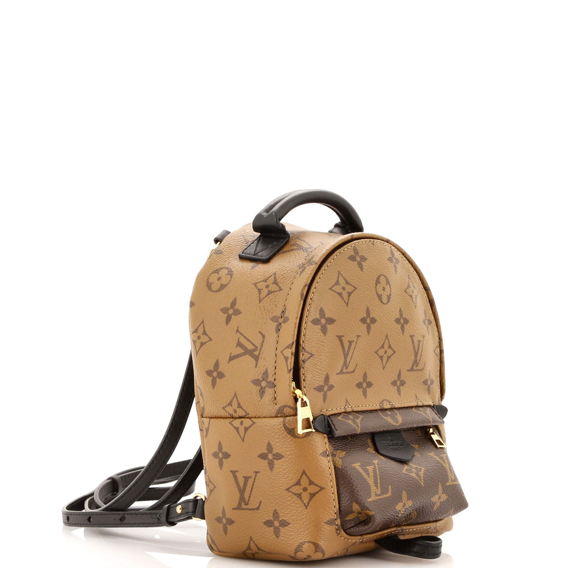 Louis Vuitton Palm Springs Backpack Reverse Canvas Monogram Jewelry Canvas Mini3063951