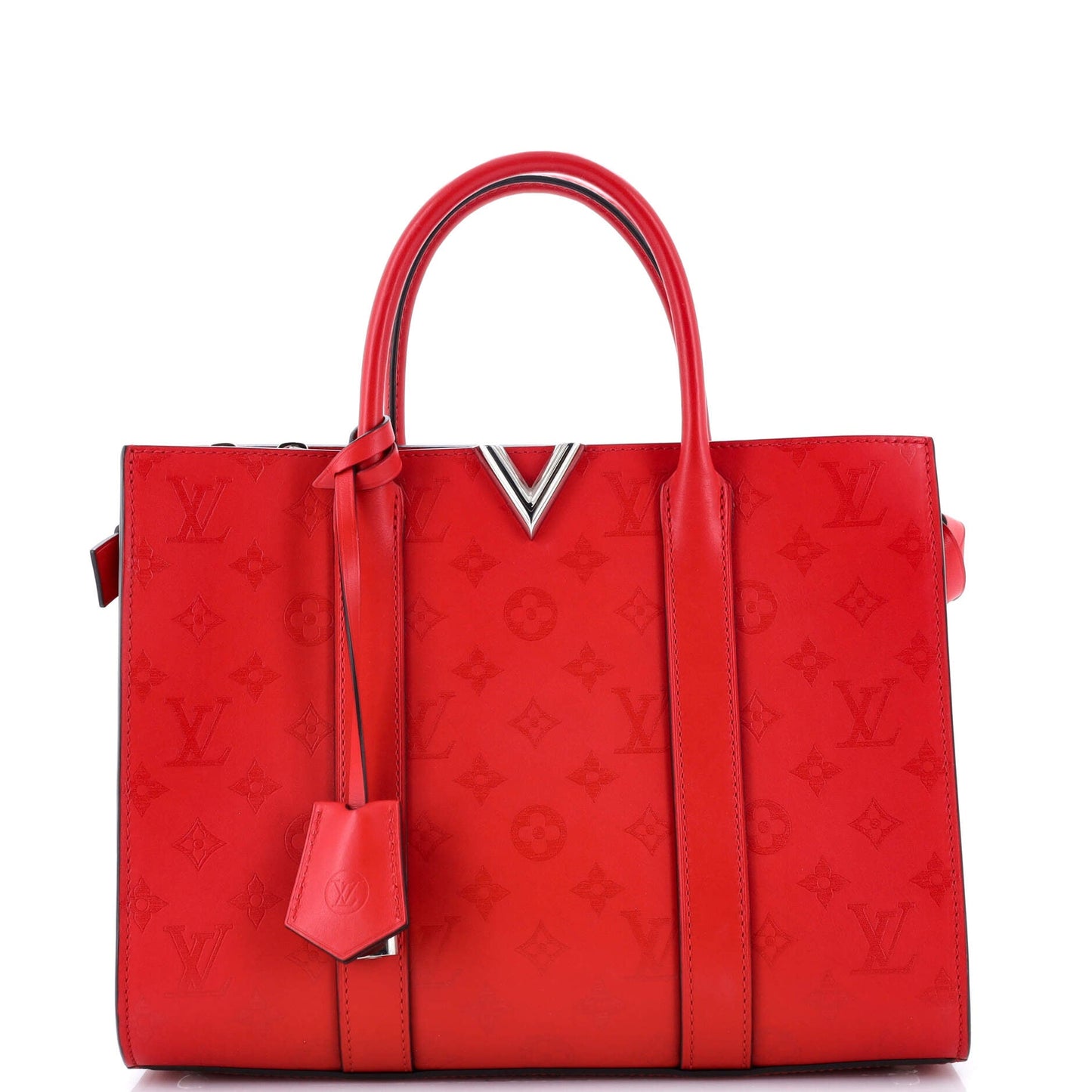Louis Vuitton Very Zipped Tote Leather Monogram Tote Bag