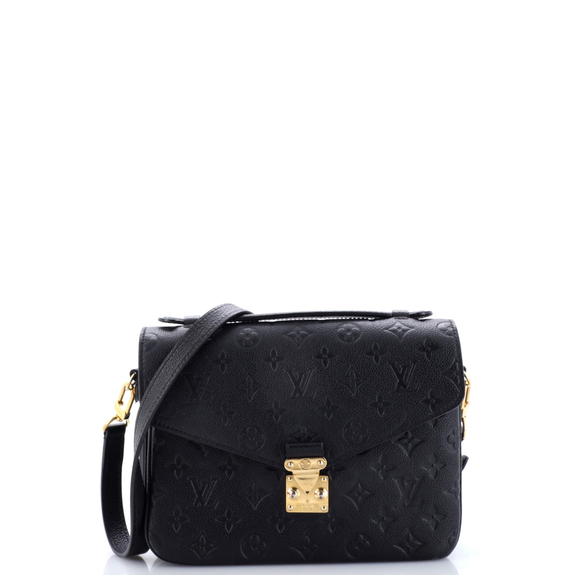 Louis Vuitton Pochette Metis Empreinte Shoulder Bag Leather Monogram Leather 3064551