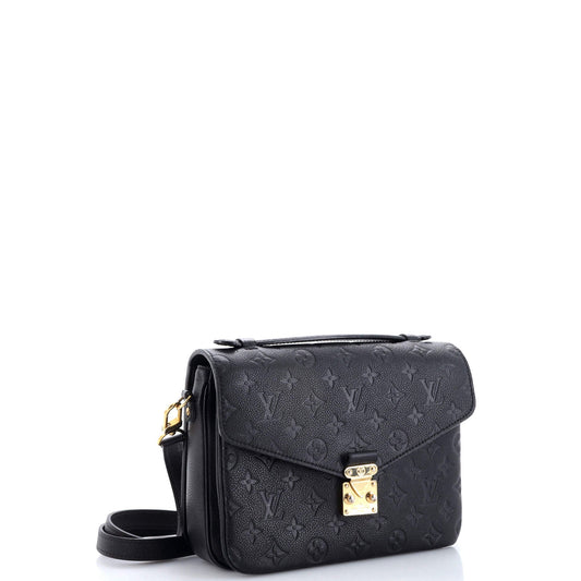Louis Vuitton Pochette Metis Empreinte Shoulder Bag Leather Monogram Leather 3064551