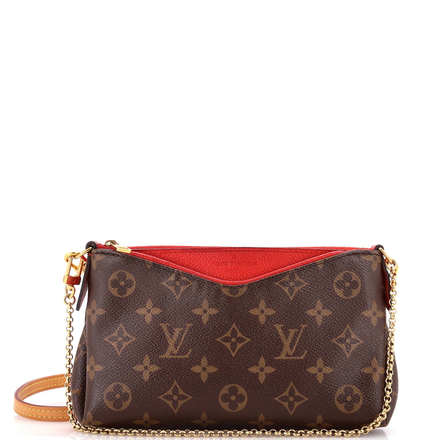 Louis Vuitton Pallas Clutch Canvas Monogram Clutch Bag Canvas 3065053