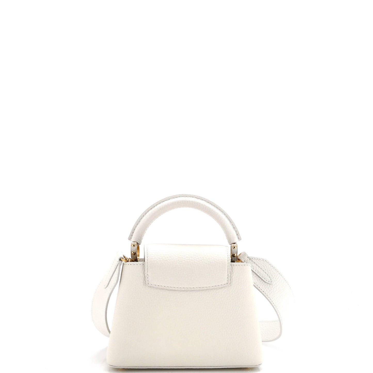 Louis Vuitton Capucines Bag Leather Mini Travel Bag