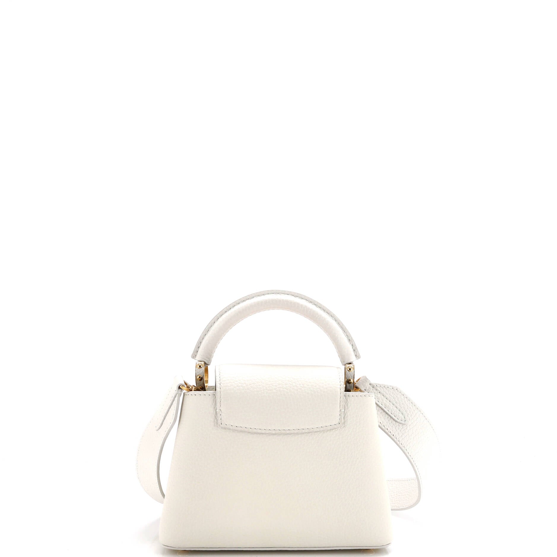 Louis Vuitton Capucines Bag Leather Mini Travel Bag