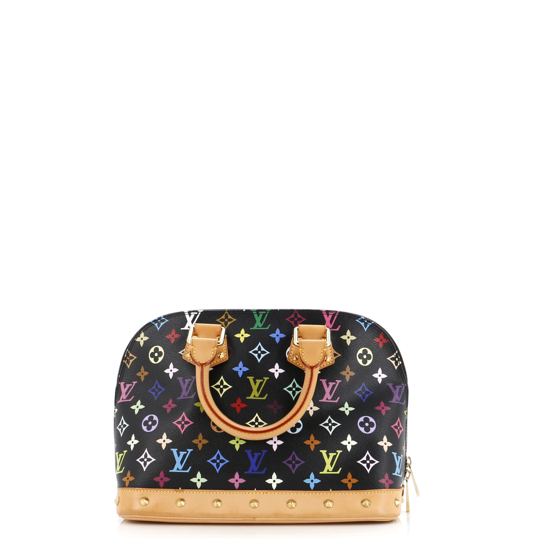 Louis Vuitton Alma Handbag Multicolor Pm Monogram Travel Bag