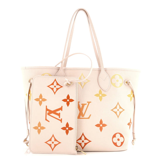 Louis Vuitton Neverfull Nm Tote Degrade Empreinte Giant Mm Monogram Tote Bag