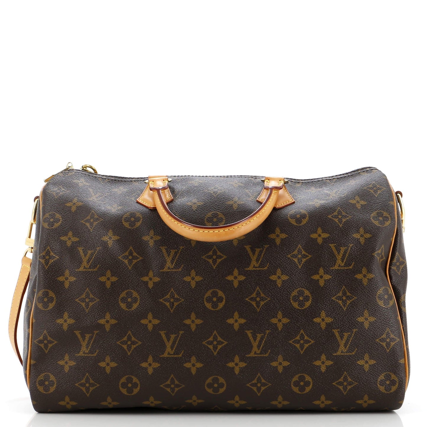 Louis Vuitton Speedy Bandouliere Bag Canvas Monogram Travel Bag Canvas 353066241