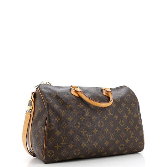 Louis Vuitton Speedy Bandouliere Bag Canvas Monogram Travel Bag Canvas 353066241
