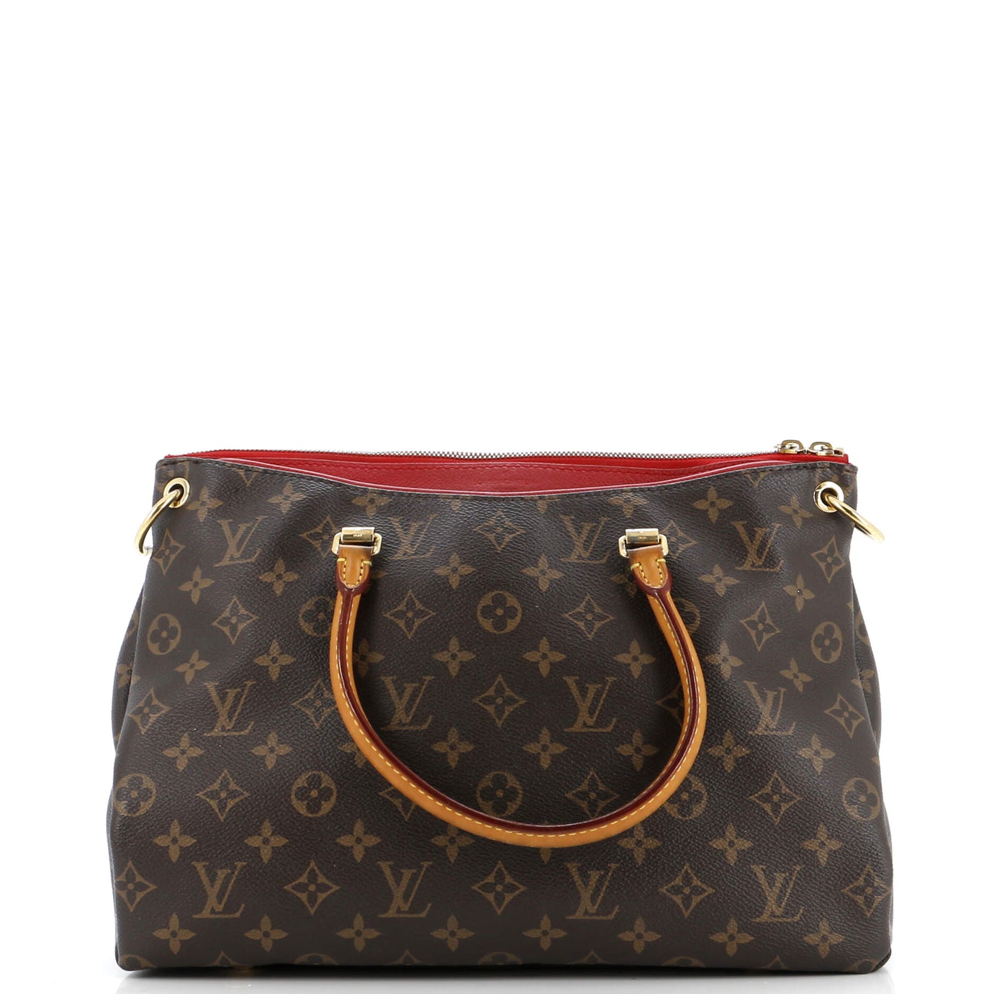 Louis Vuitton Pallas Tote Canvas Monogram Shoulder Bag Canvas 3066377