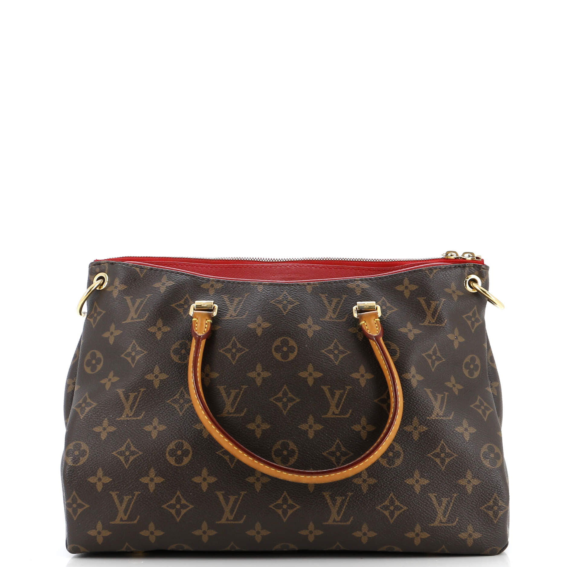 Louis Vuitton Pallas Tote Canvas Monogram Shoulder Bag Canvas 3066377
