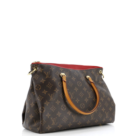 Louis Vuitton Pallas Tote Canvas Monogram Shoulder Bag Canvas 3066377