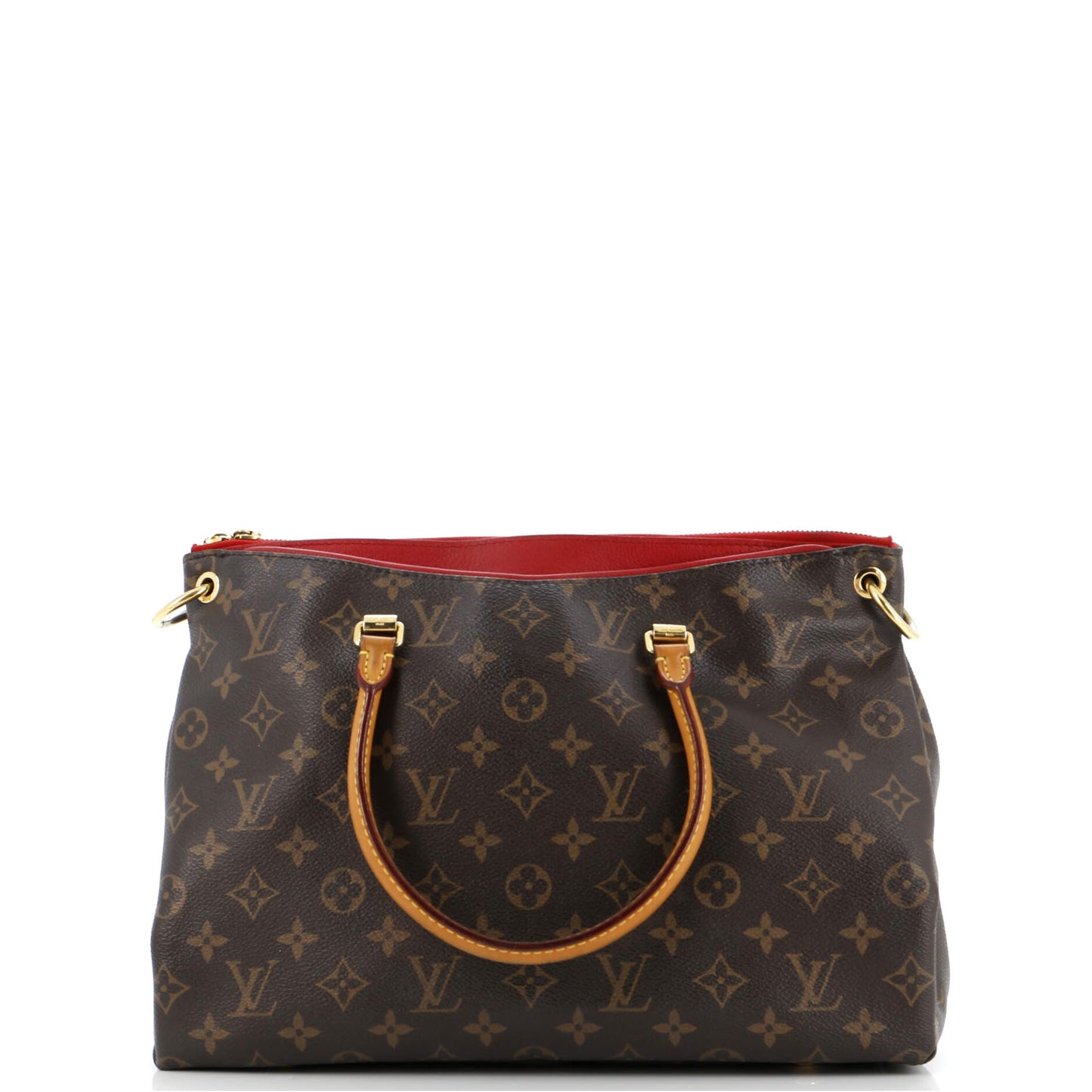 Louis Vuitton Pallas Tote Canvas Monogram Shoulder Bag Canvas 3066377