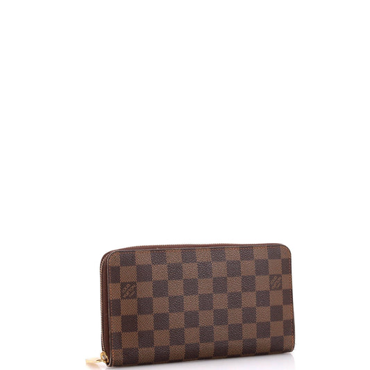Louis Vuitton Zippy Organizer Damier Handbag Travel Bag