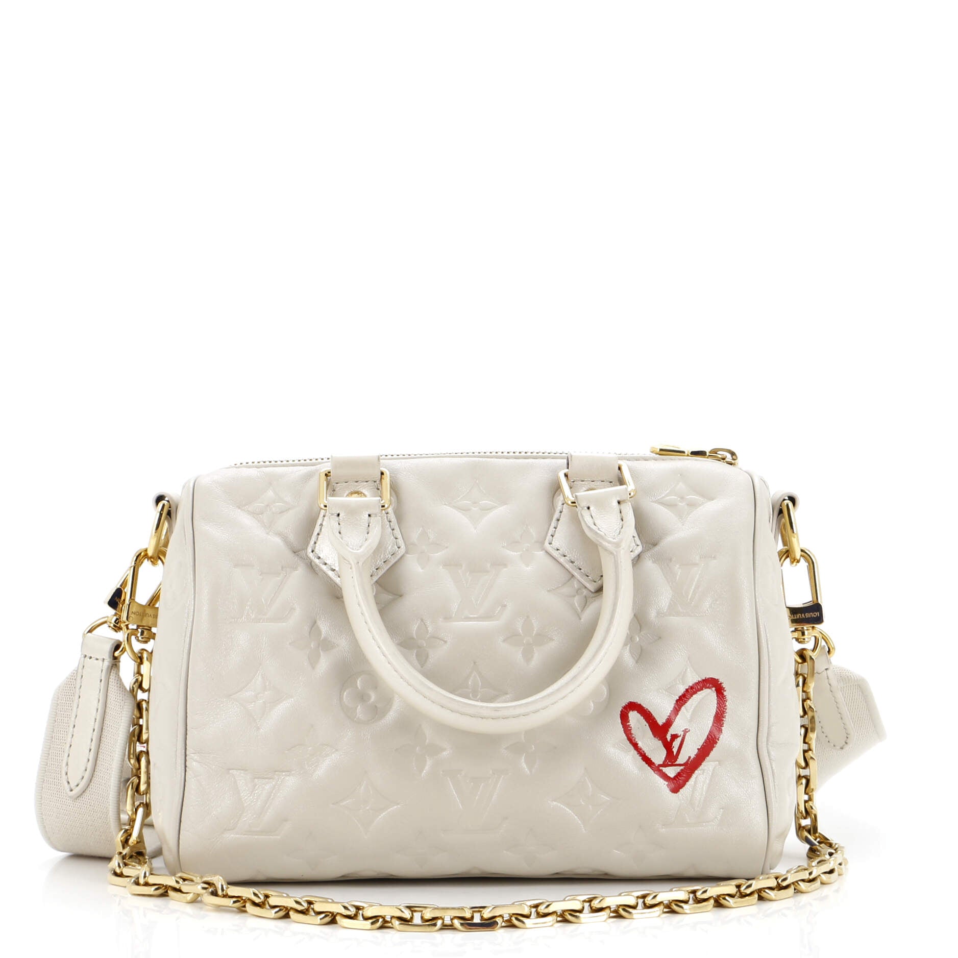 Louis Vuitton Speedy Bandouliere Bag Limited Edition Fall In Monogram Shoulder Bag Lambskin 223067313