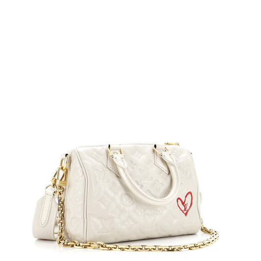 Louis Vuitton Speedy Bandouliere Bag Limited Edition Fall In Monogram Shoulder Bag Lambskin 223067313