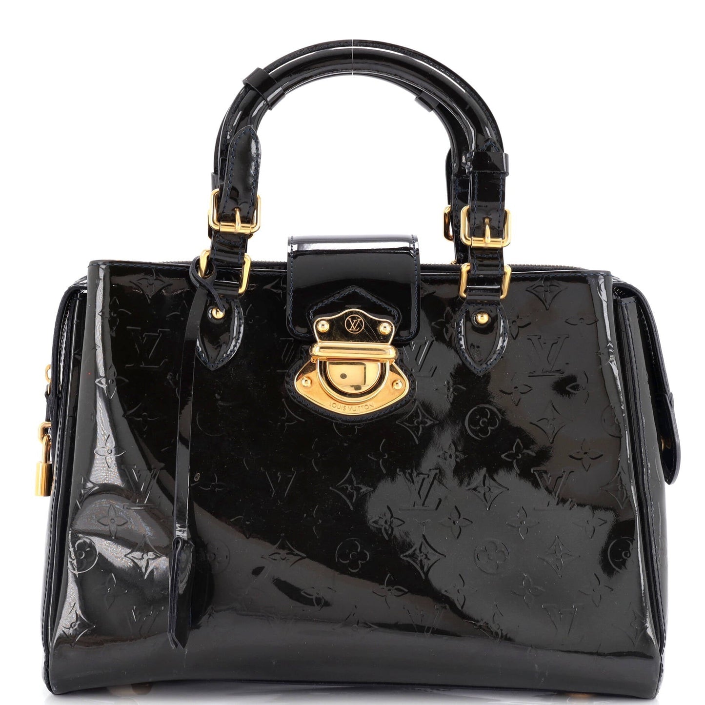 Louis Vuitton Melrose Avenue Handbag Vernis Monogram Travel Bag
