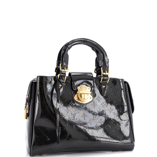 Louis Vuitton Melrose Avenue Handbag Vernis Monogram Travel Bag