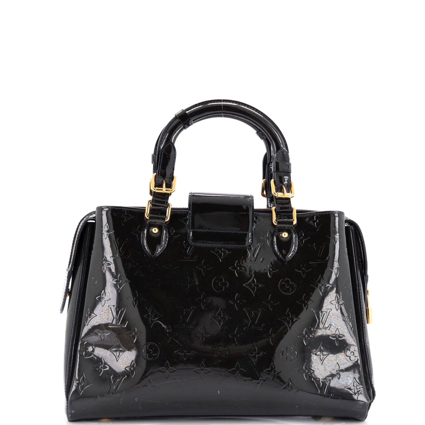 Louis Vuitton Melrose Avenue Handbag Vernis Monogram Travel Bag