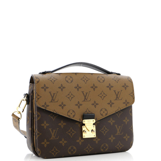 Louis Vuitton Pochette Metis Reverse Shoulder Bag Canvas Monogram Canvas 3068391