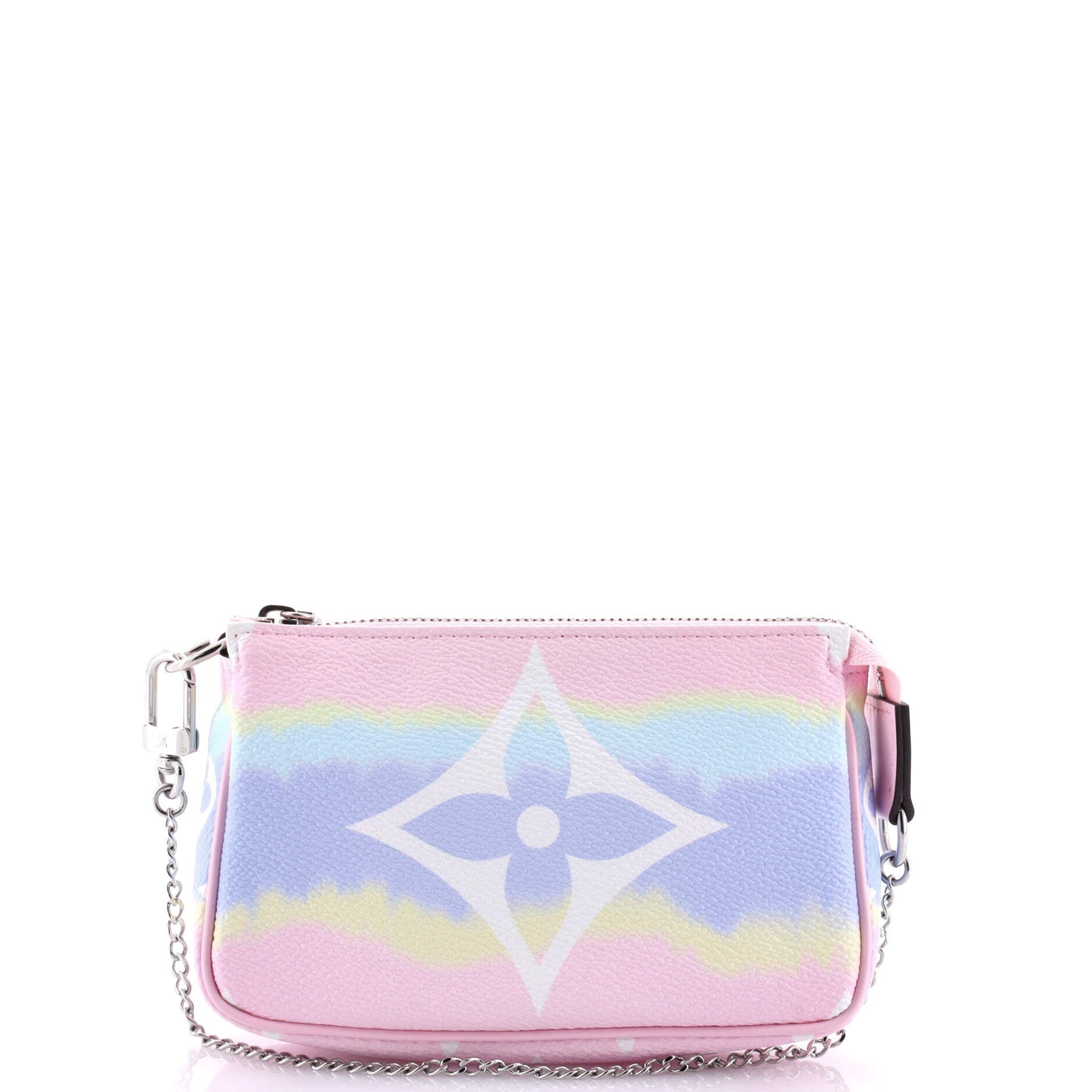 Louis Vuitton Pochette Accessoires Limited Edition Escale Giant Clutch Monogram Mini Clutch Bag