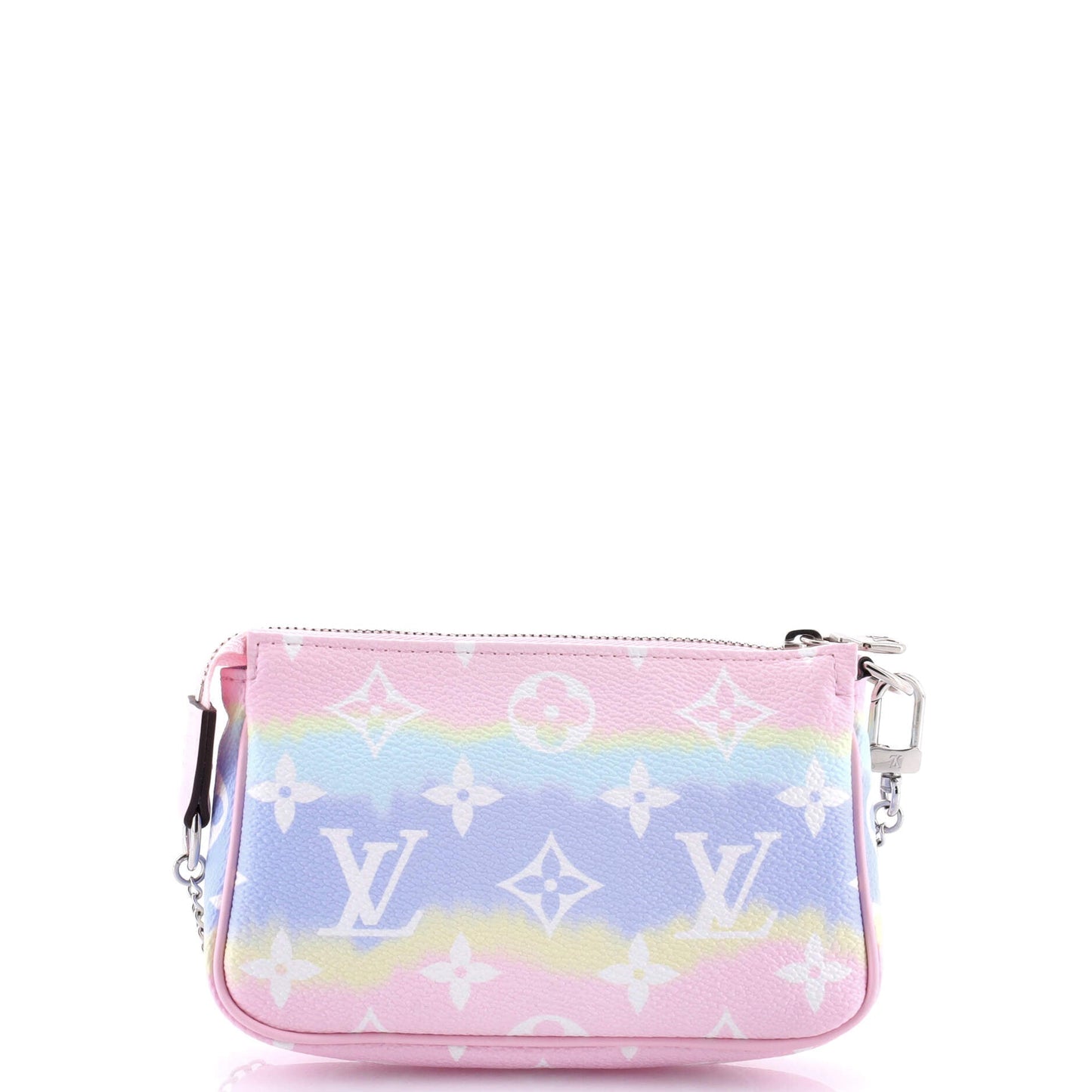 Louis Vuitton Pochette Accessoires Limited Edition Escale Giant Clutch Monogram Mini Clutch Bag