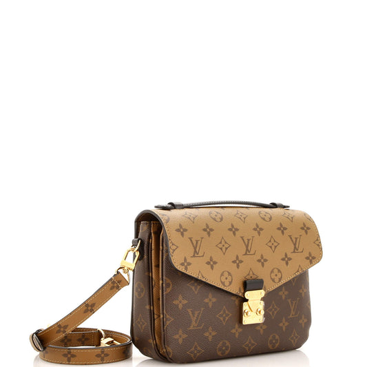 Louis Vuitton Pochette Metis Reverse Shoulder Bag Canvas Monogram Canvas 3068641