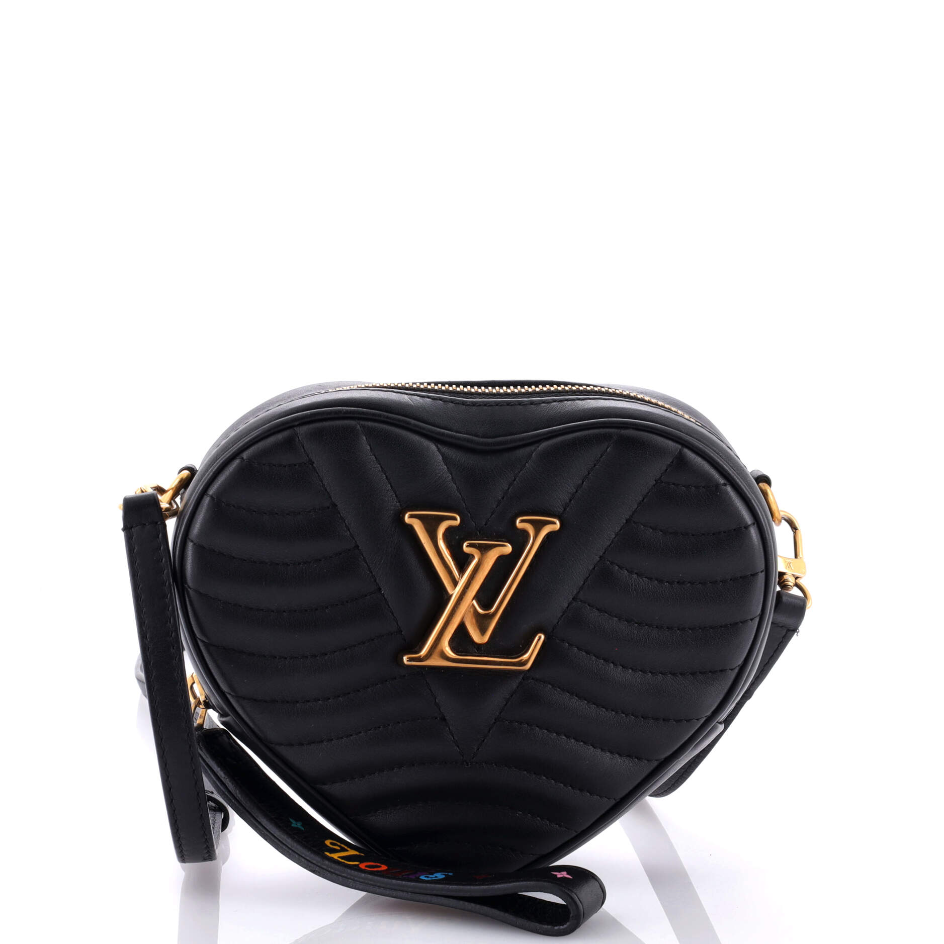 Louis Vuitton New Wave Heart Crossbody Bag Leather Quilted Leather 3068772