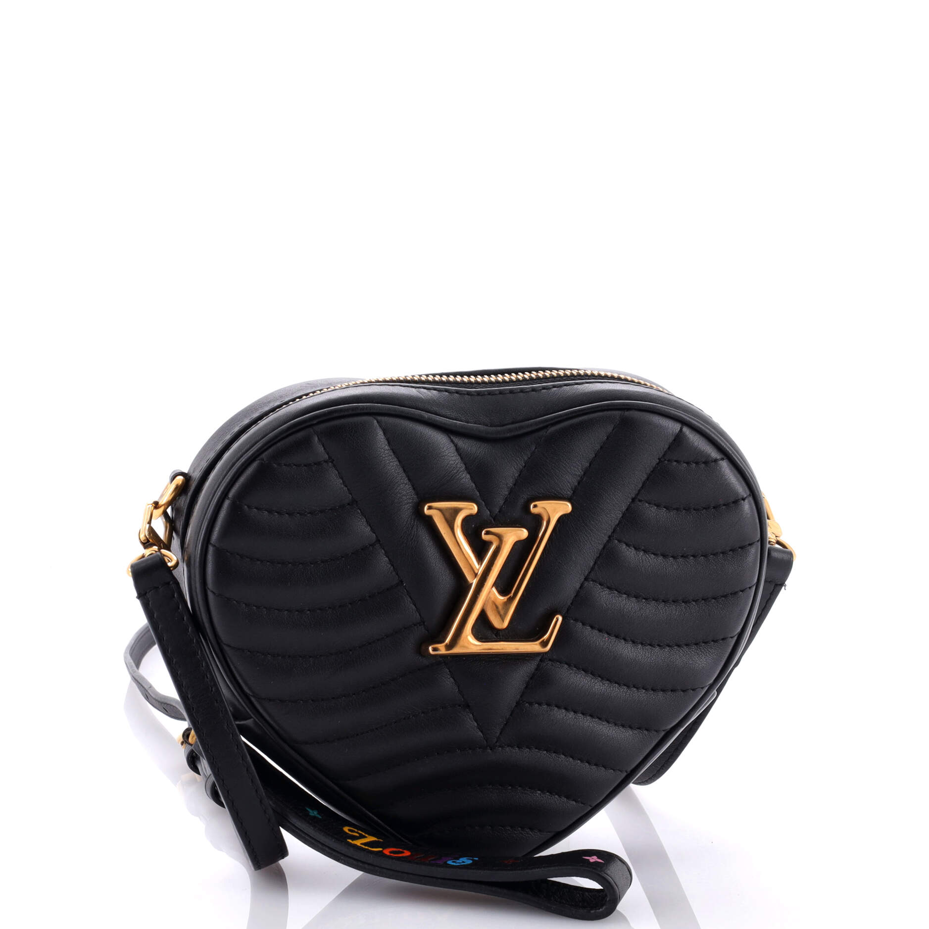 Louis Vuitton New Wave Heart Crossbody Bag Leather Quilted Leather 3068772