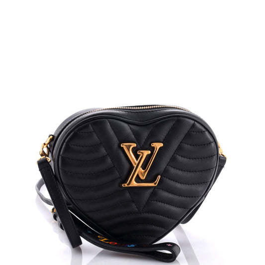Louis Vuitton New Wave Heart Crossbody Bag Leather Quilted Leather 3068772