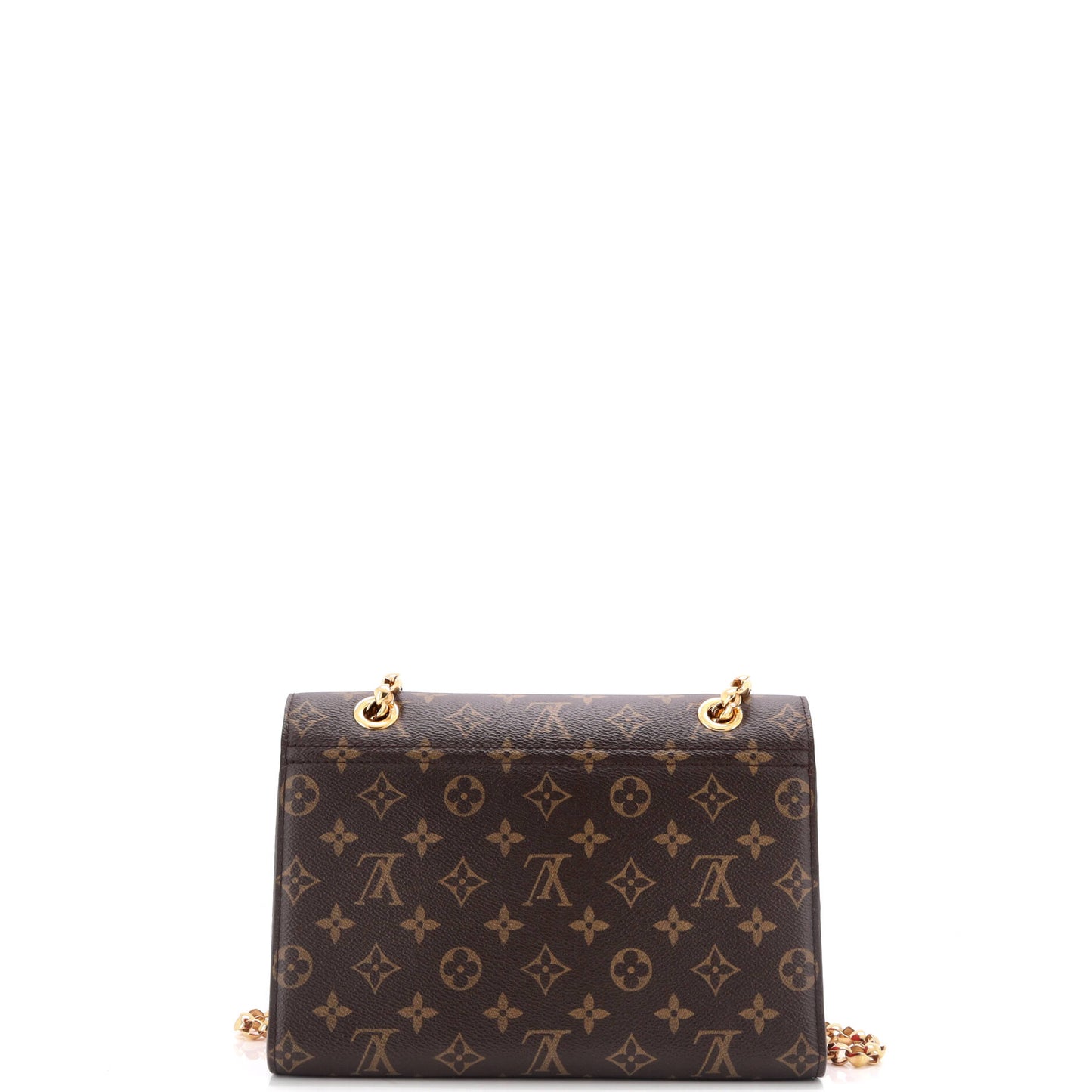Louis Vuitton Victoire Handbag And Leather Canvas Shoulder Bag Leather 3068773
