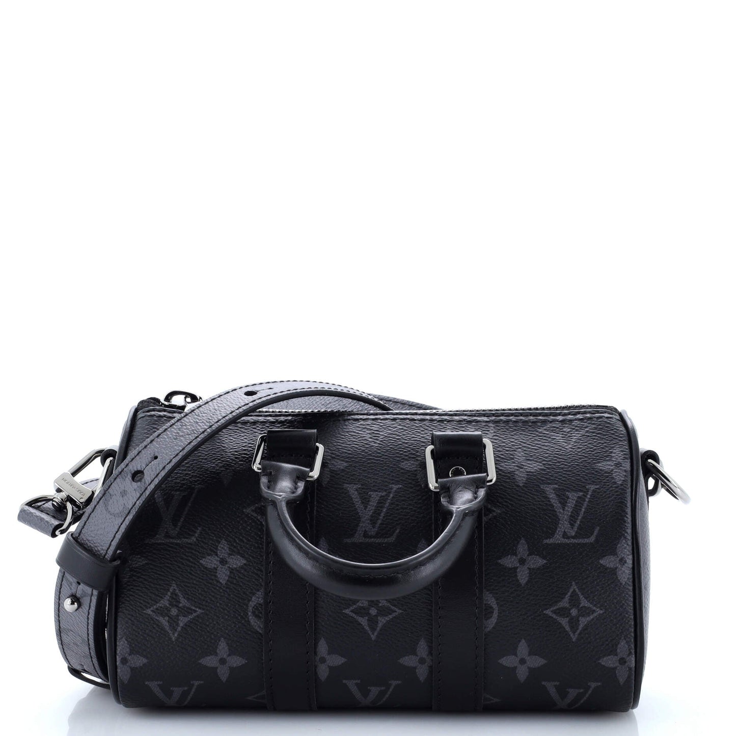 Louis Vuitton Keepall Bandouliere Bag Reverse Eclipse Xs Canvas Monogram Travel Bag