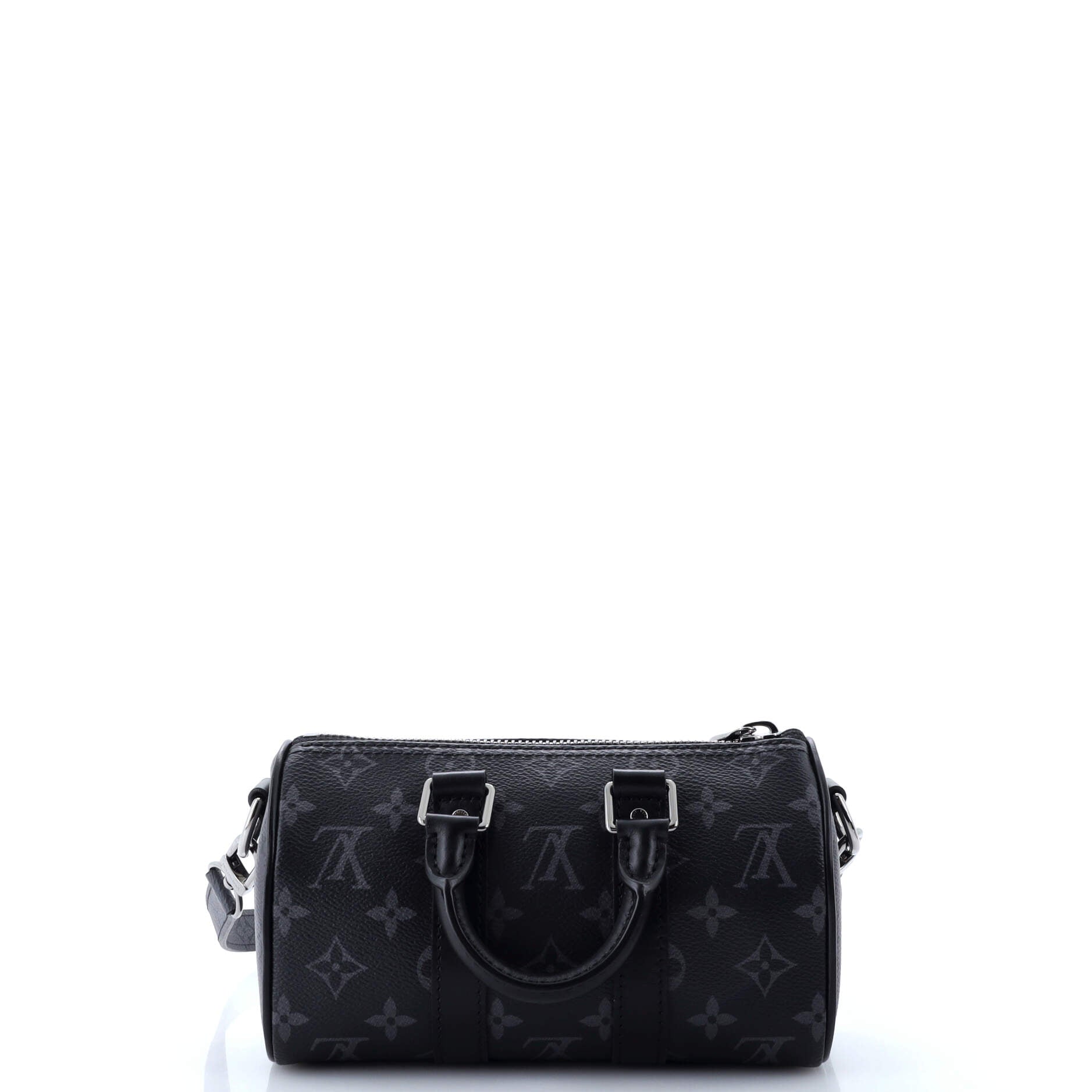Louis Vuitton Keepall Bandouliere Bag Reverse Eclipse Xs Canvas Monogram Travel Bag