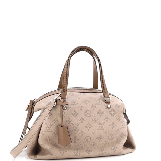 Louis Vuitton Asteria Handbag Mahina Leather Travel Bag Leather 3069283