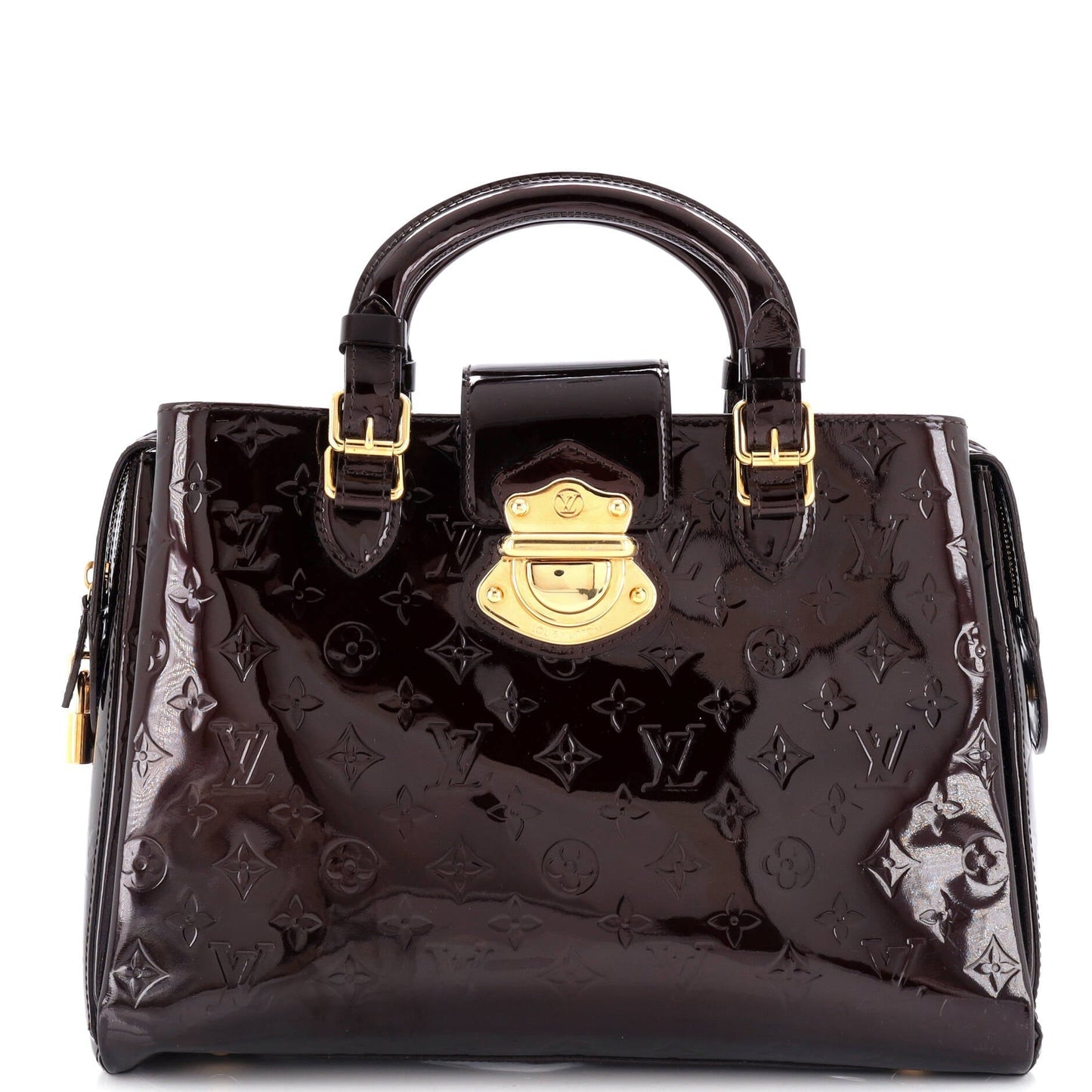 Louis Vuitton Melrose Avenue Handbag Vernis Monogram Travel Bag Vernis 3069441