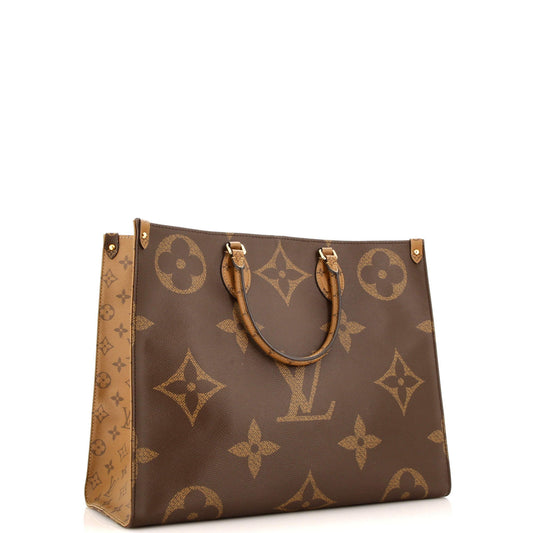 Louis Vuitton Onthego Tote Reverse Giant Gm Monogram Tote Bag Giant Gm3069611