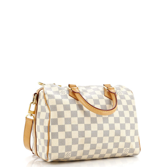 Louis Vuitton Speedy Bandouliere Bag Damier Travel Bag Damier 253070273
