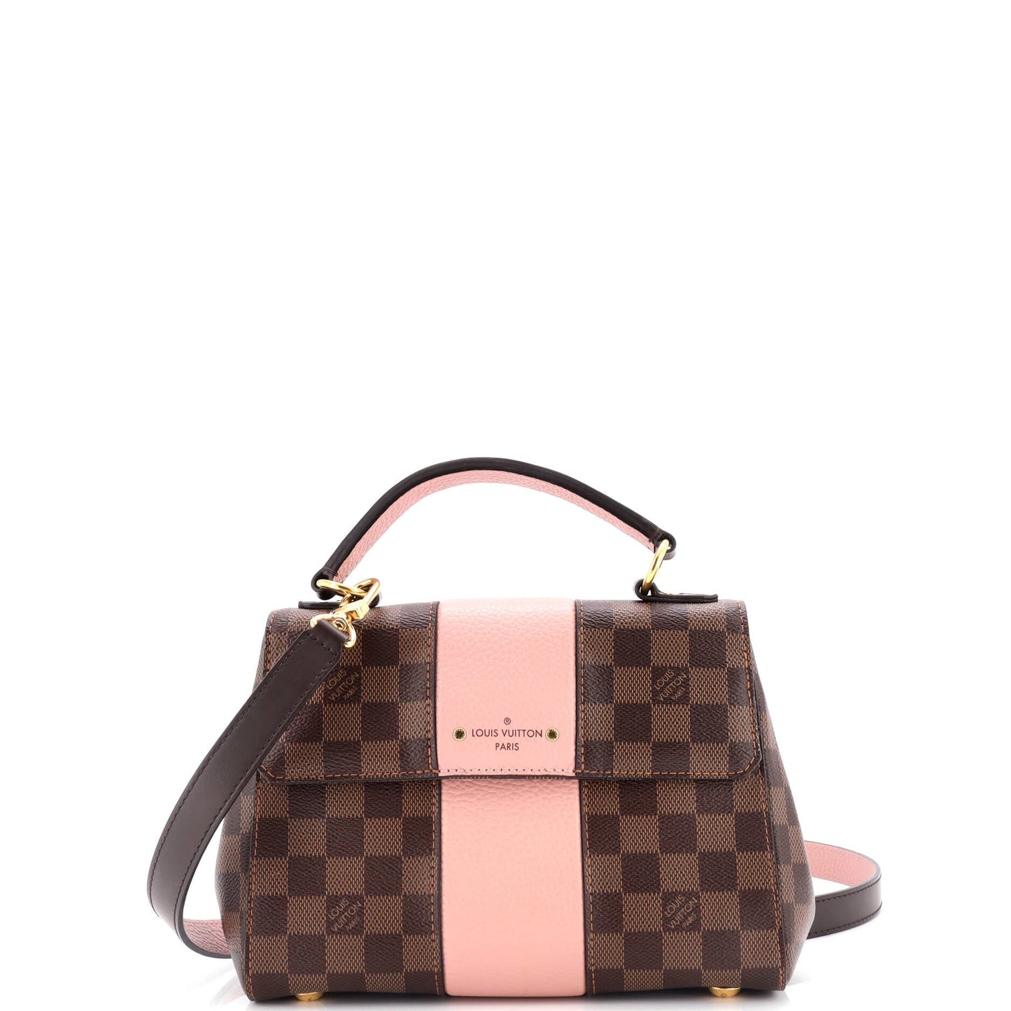 Louis Vuitton Bond Street Handbag Damier With Mm Leather Travel Bag Leather Mm3070591