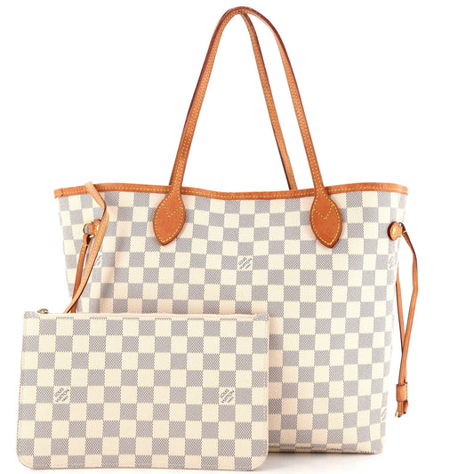 Louis Vuitton Neverfull Nm Tote Damier Mm Tote Bag Damier Mm3070681