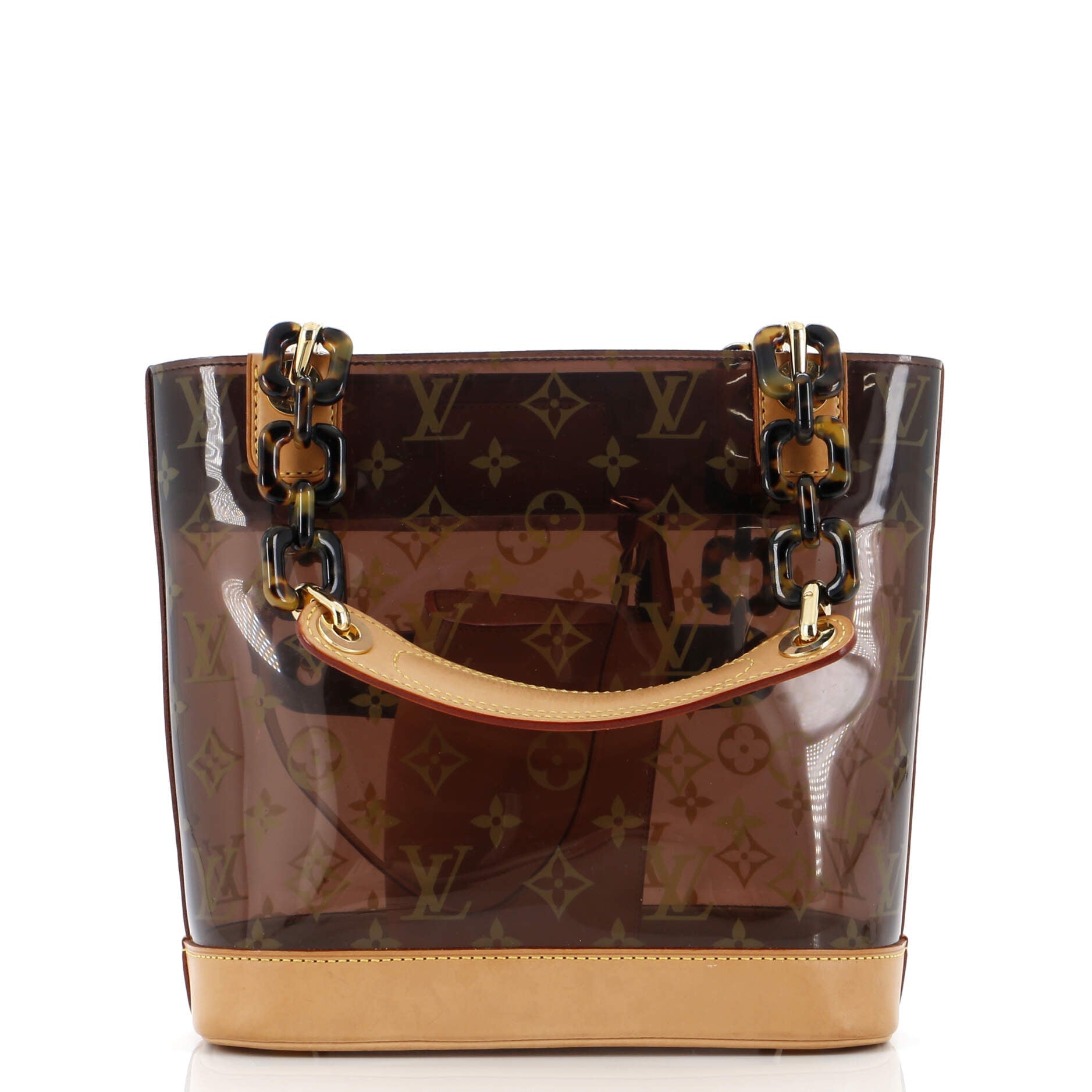 Louis Vuitton Sac Ambre Handbag Vinyl Pm Monogram Tote Bag