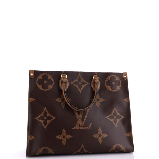 Louis Vuitton Onthego Tote Reverse Giant Gm Monogram Tote Bag Giant Gm3071521