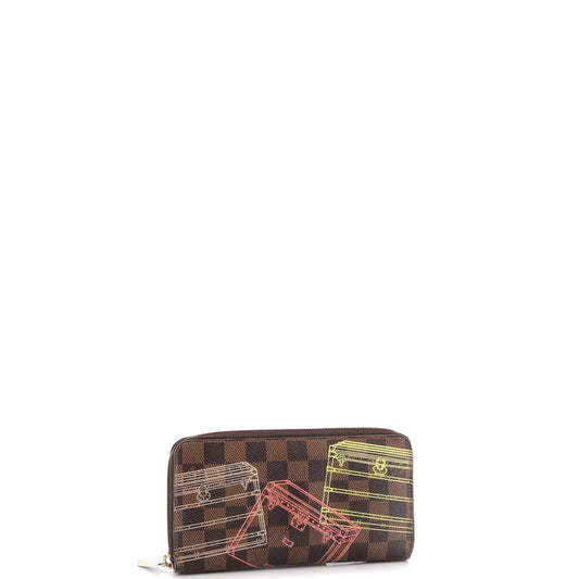 Louis Vuitton Zippy Wallet Limited Edition Damier Handbag Travel Bag