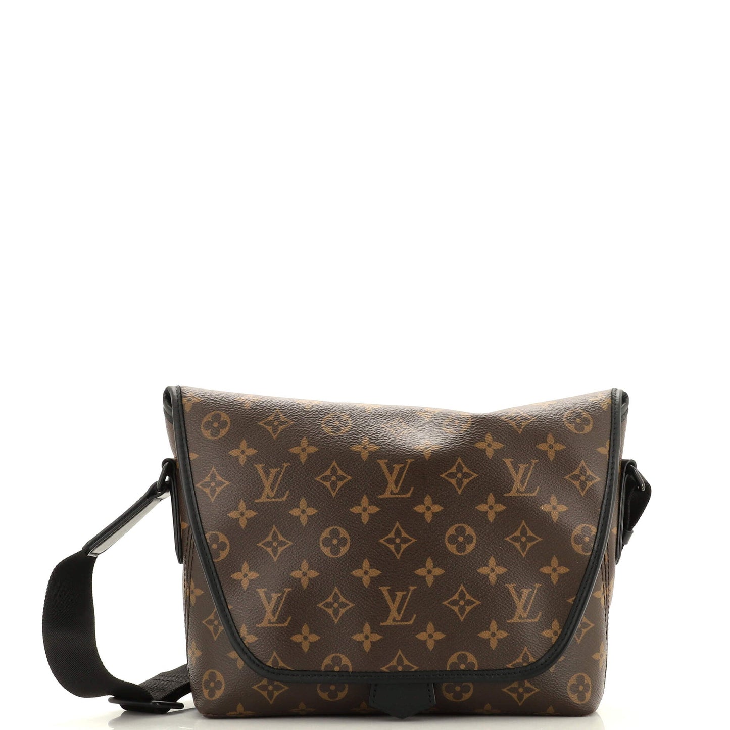 Louis Vuitton Magnetic Messenger Bag Macassar Canvas Monogram Travel Bag