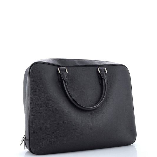 Louis Vuitton Neo Igor Briefcase Taiga Handbag Leather Travel Bag