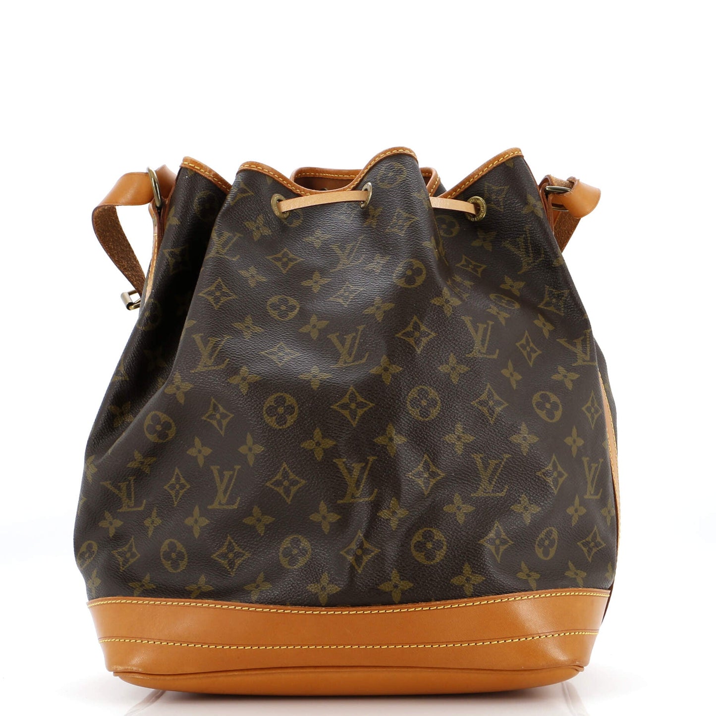 Louis Vuitton Noe Handbag Canvas Monogram Bucket Bag
