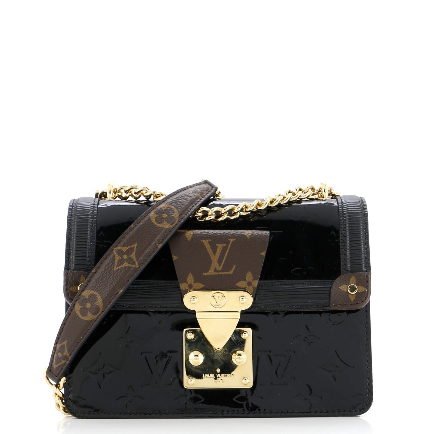 Louis Vuitton Wynwood Handbag Vernis With And Epi Leather Canvas Shoulder Bag Leather 3074321