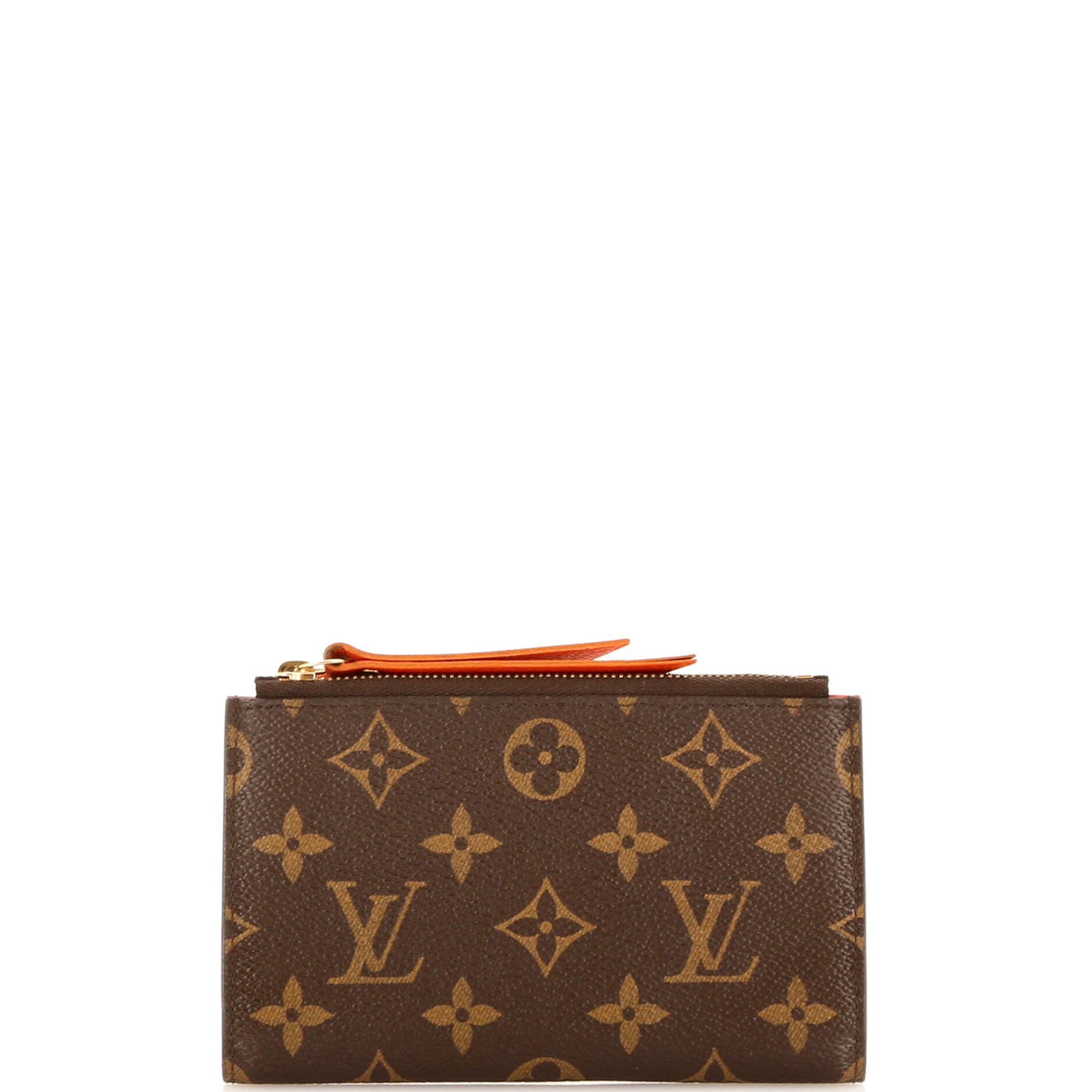 Louis Vuitton Adele Wallet Compact Handbag Canvas Monogram Travel Bag