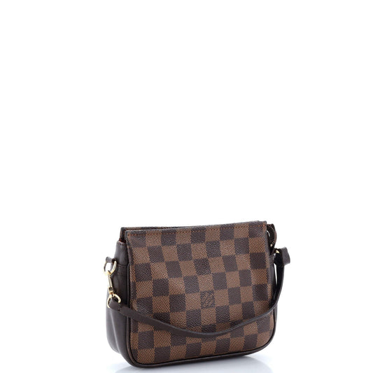 Louis Vuitton Trousse Make Up Bag Damier Shoulder Bag