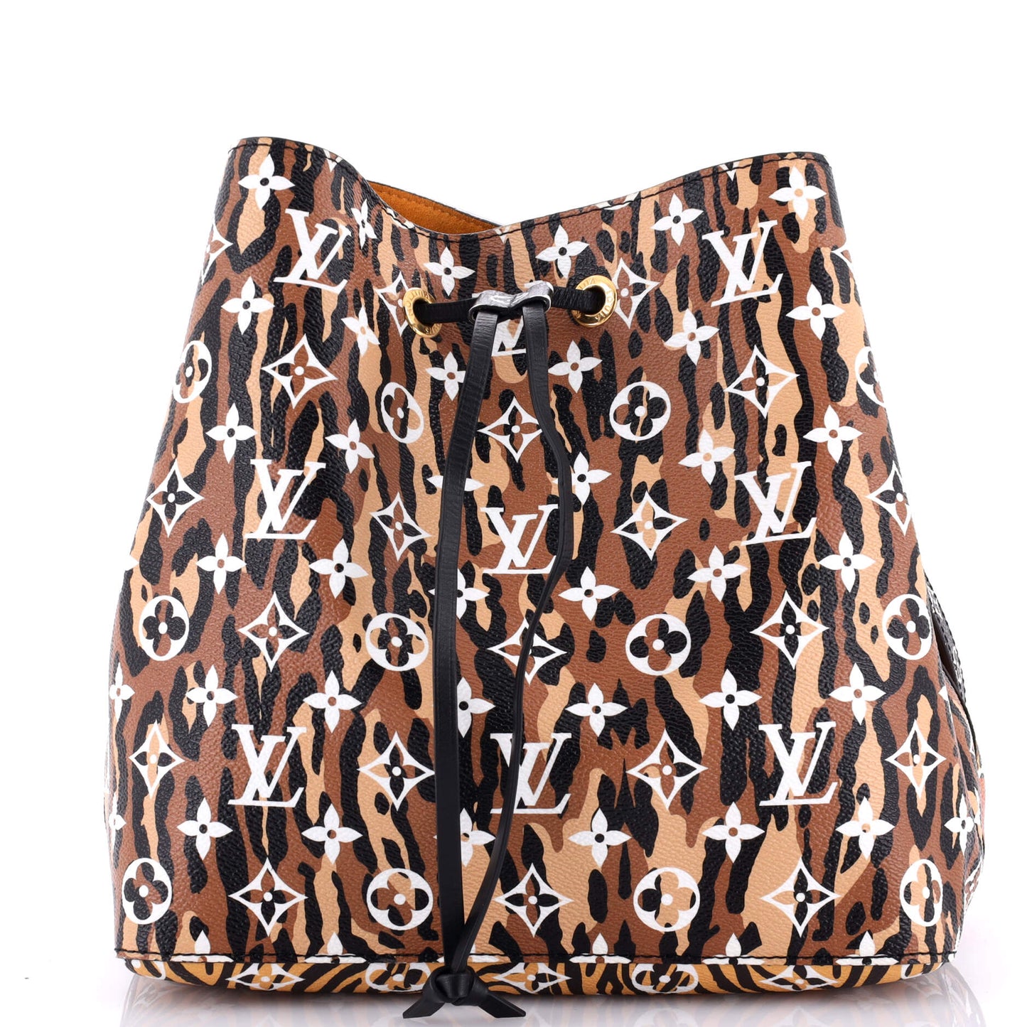 Louis Vuitton Neonoe Handbag Limited Edition Jungle Giant Monogram Shoulder Bag