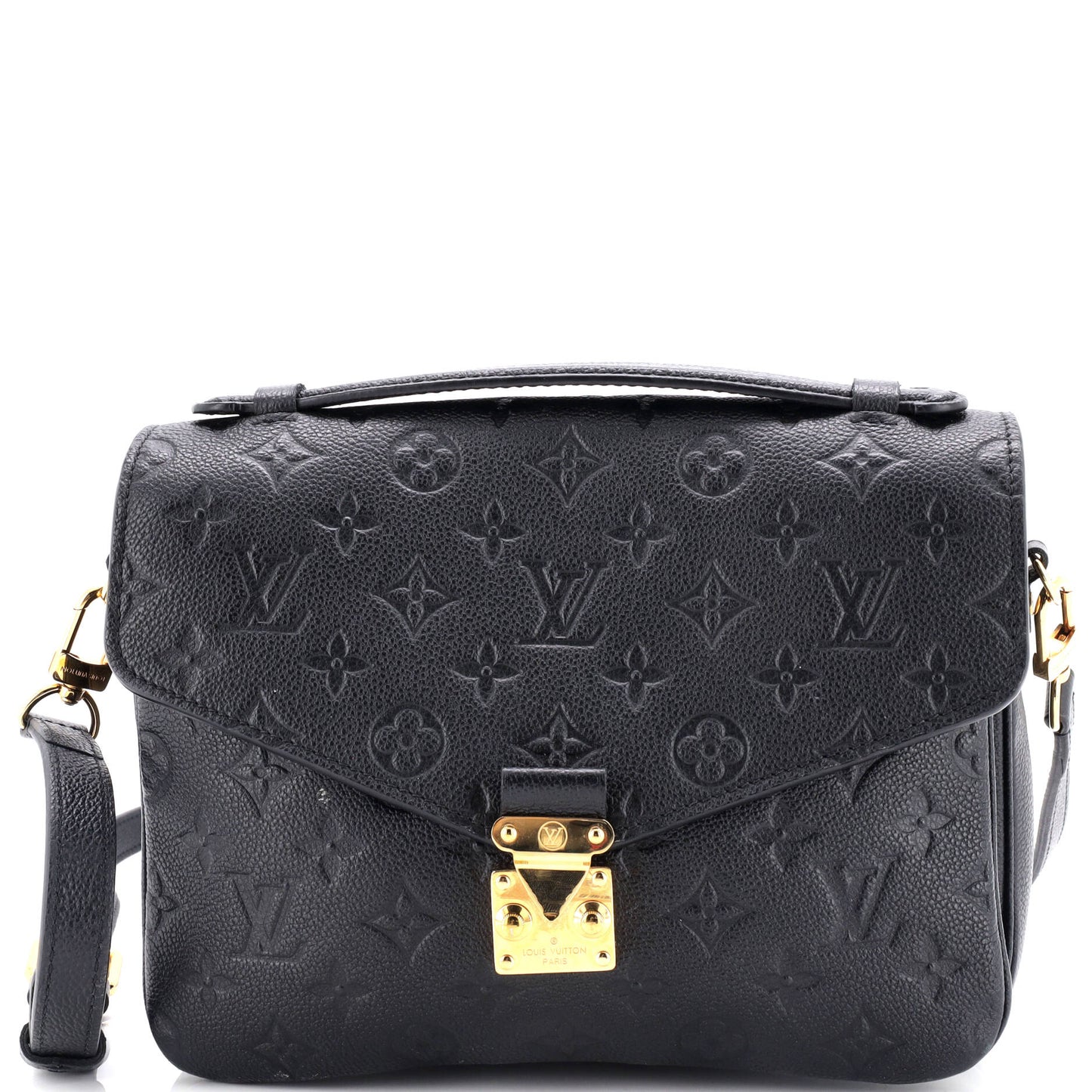 Louis Vuitton Pochette Metis Empreinte Shoulder Bag Leather Monogram Leather 3075181