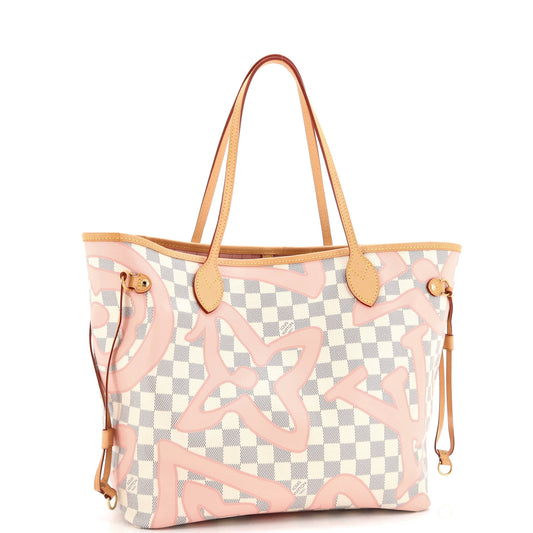 Louis Vuitton Neverfull Nm Tote Limited Edition Damier Tahitienne Tote Bag
