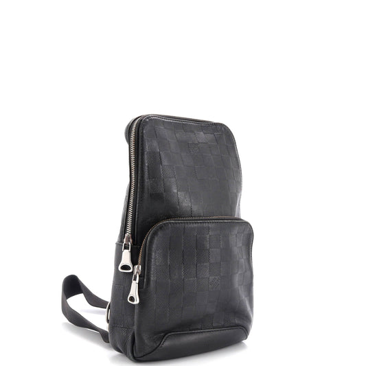 Louis Vuitton Avenue Sling Bag Damier Infini Leather Crossbody Bag